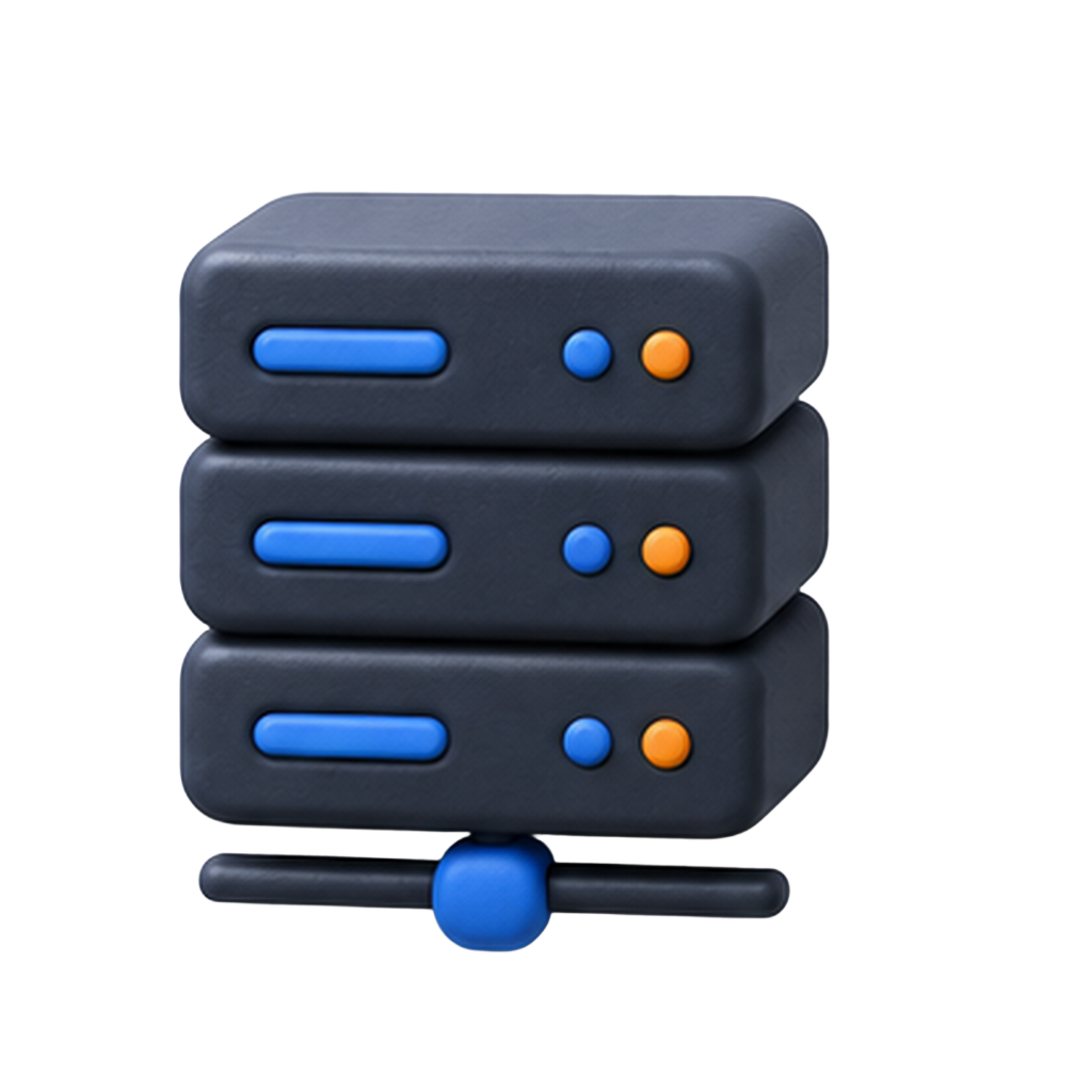 Server rack - cloud and DevOps infrastructure
